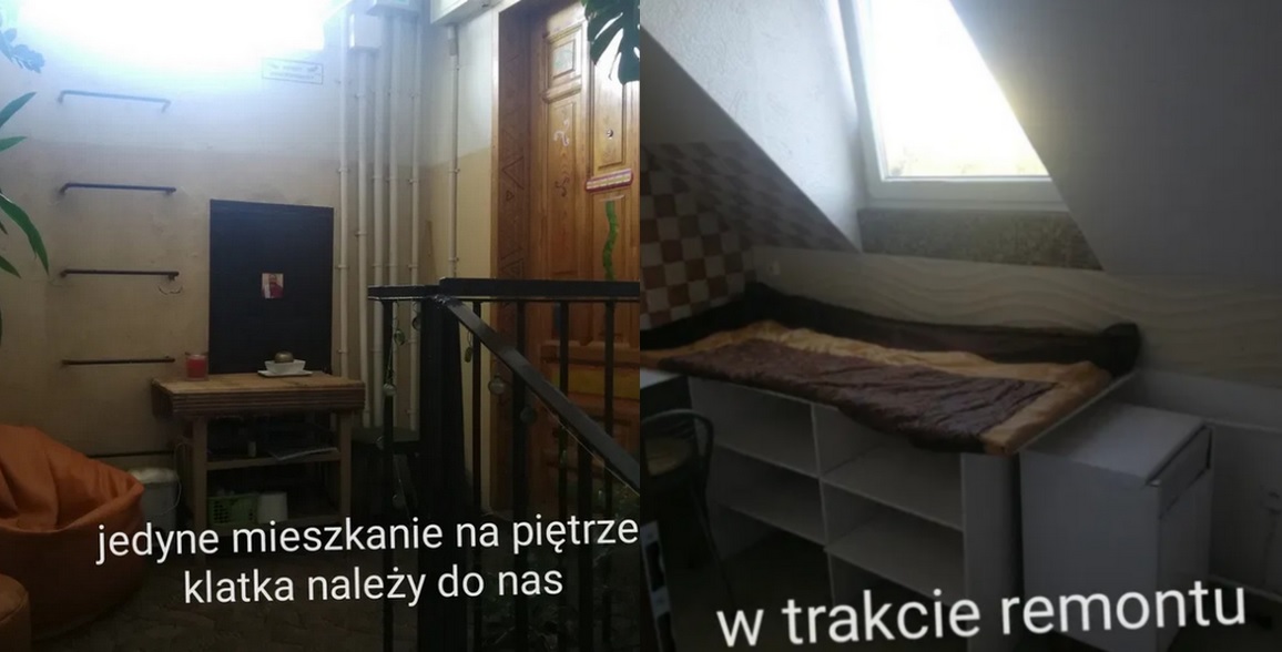 Wrocław: pokój jednoosobowy za 650 zł, w którym śpi się na regale. "Mile widziani wegetariani"