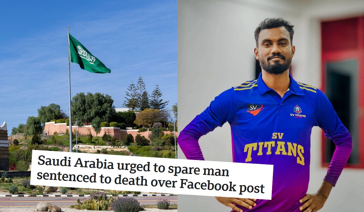 Arabia Saudyjska jest proszona, żeby odwołała karę śmie*ci za wpis na Facebooku