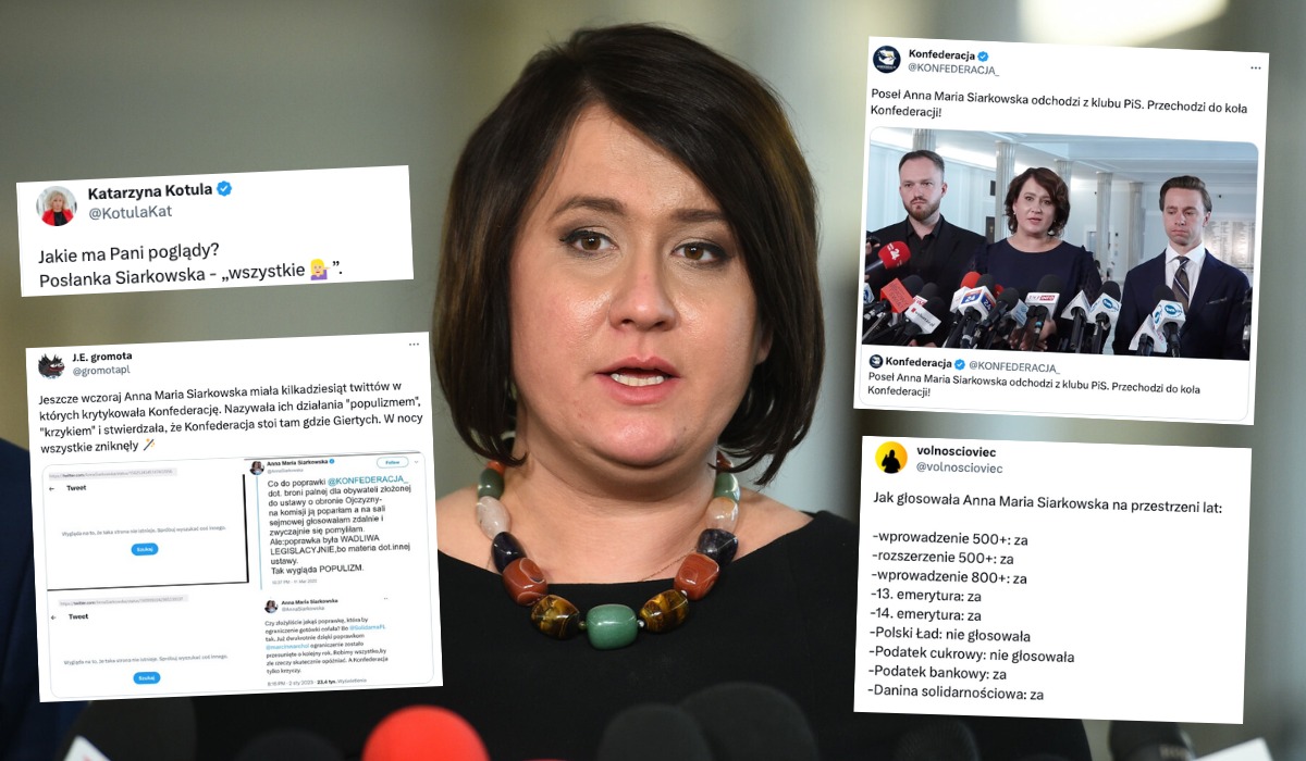 Posłanka Siarkowska po Kukiz'15, klubie PiS i Suwerennej Polsce teraz wzmocni Konfederację