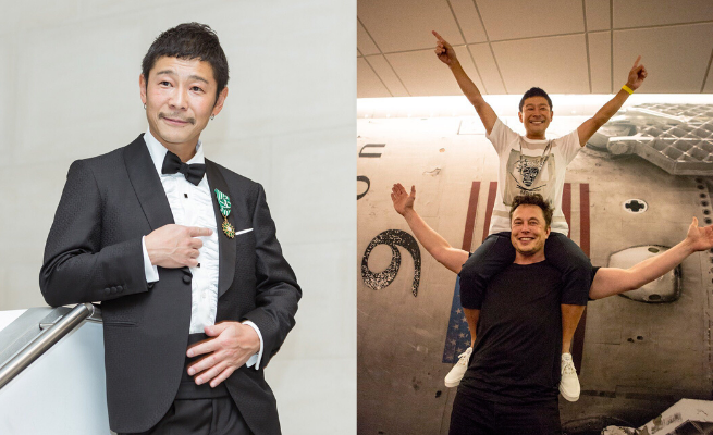 Japoński miliarder szuka dziewczyny na wycieczkę wokół Księżyca