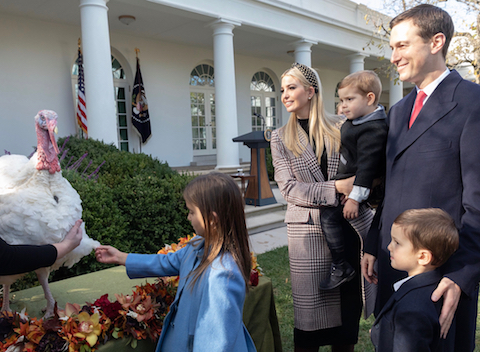 Rodzinne Święto Dziękczynienia Ivanki Trump