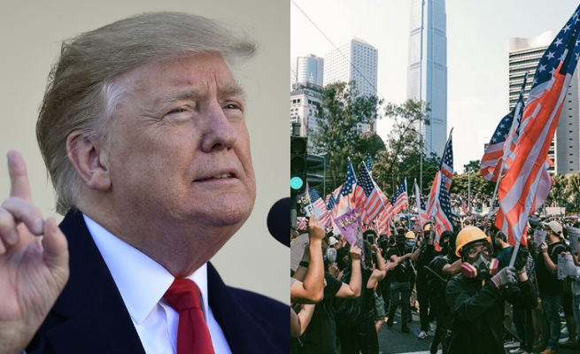 Donald Trump: gdyby nie ja, Hong Kong zostałby zmiażdżony w 14 minut