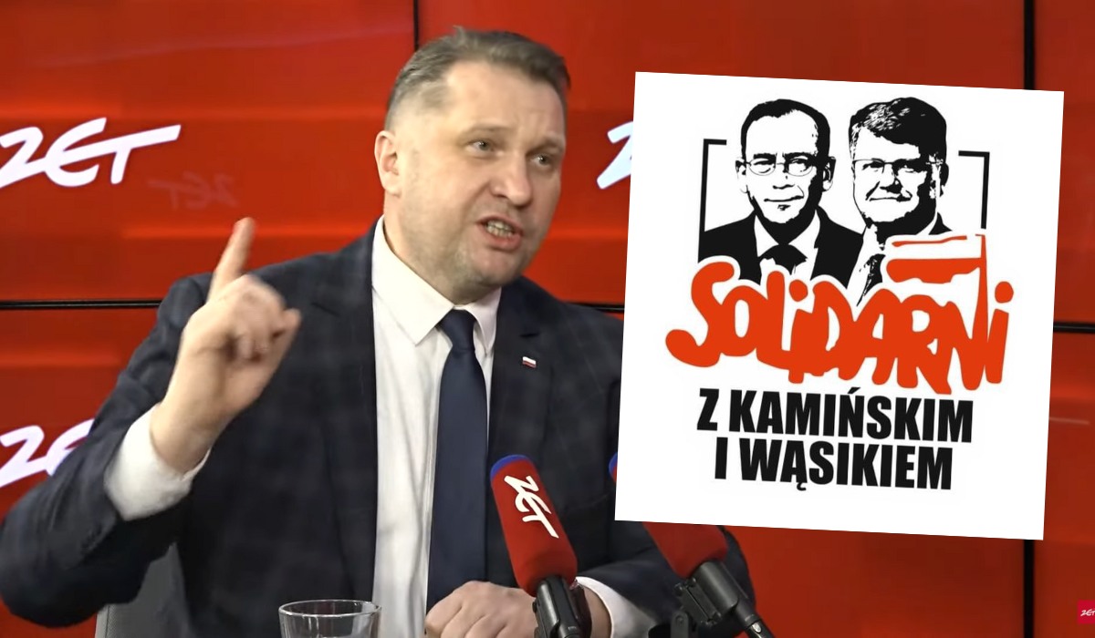 Czarnek: dzieci płaczą, żony się modlą na różańcach, to jest zamach stanu