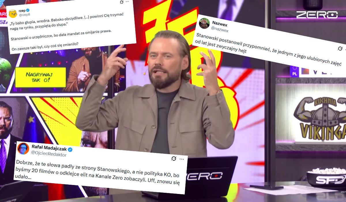 Stanowski podtrzymuje swoje zdanie o tym, że urzędniczka od krewetek zasługuje na publiczne upokorzenie