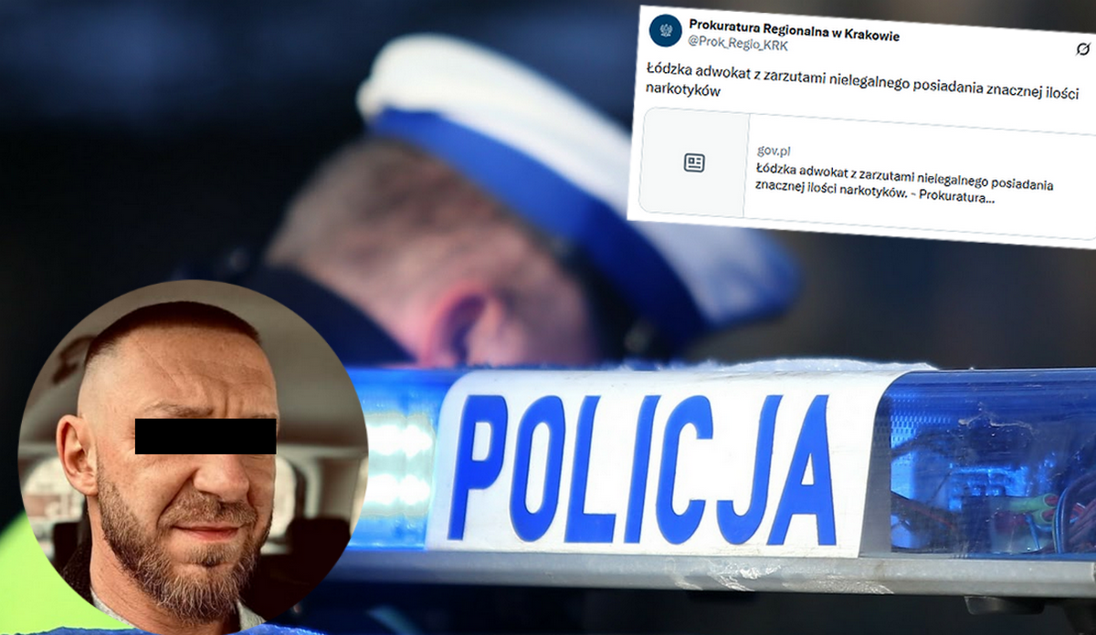 Małżonka ex-adwokata od "trumny na kółkach" zatrzymana za posiadanie zakazanych smakołyków