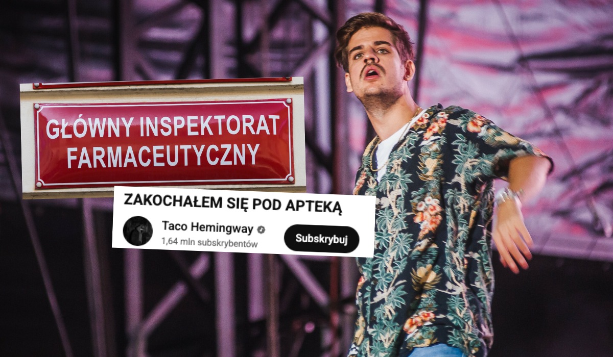 GIF ocenił, że w utworze Taco Hemingwaya doszło do niedozwolonej reklamy leku