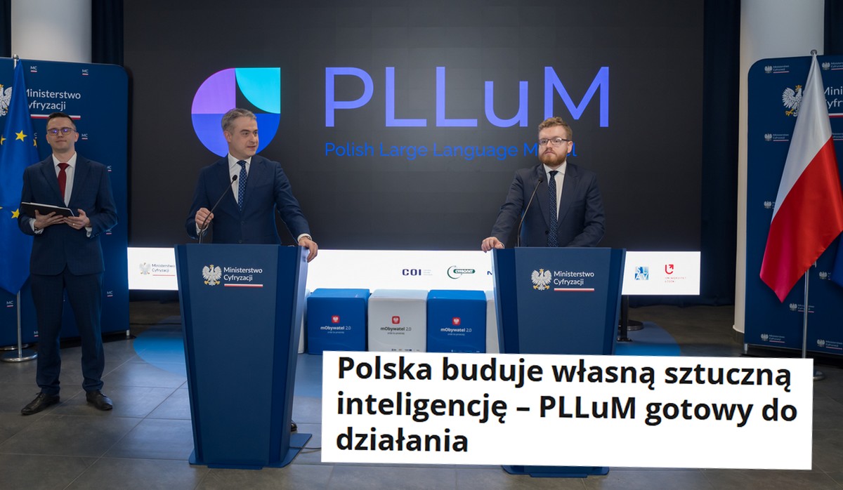 PLLuM - ruszył nowy polski czatbot, Ministerstwo Cyfryzacji zapowiada, że będzie rozwijany