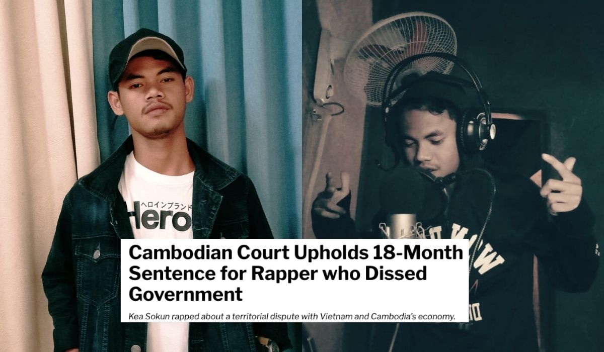 Kambodża: raper skazany na 18 miesięcy za dissowanie rządu