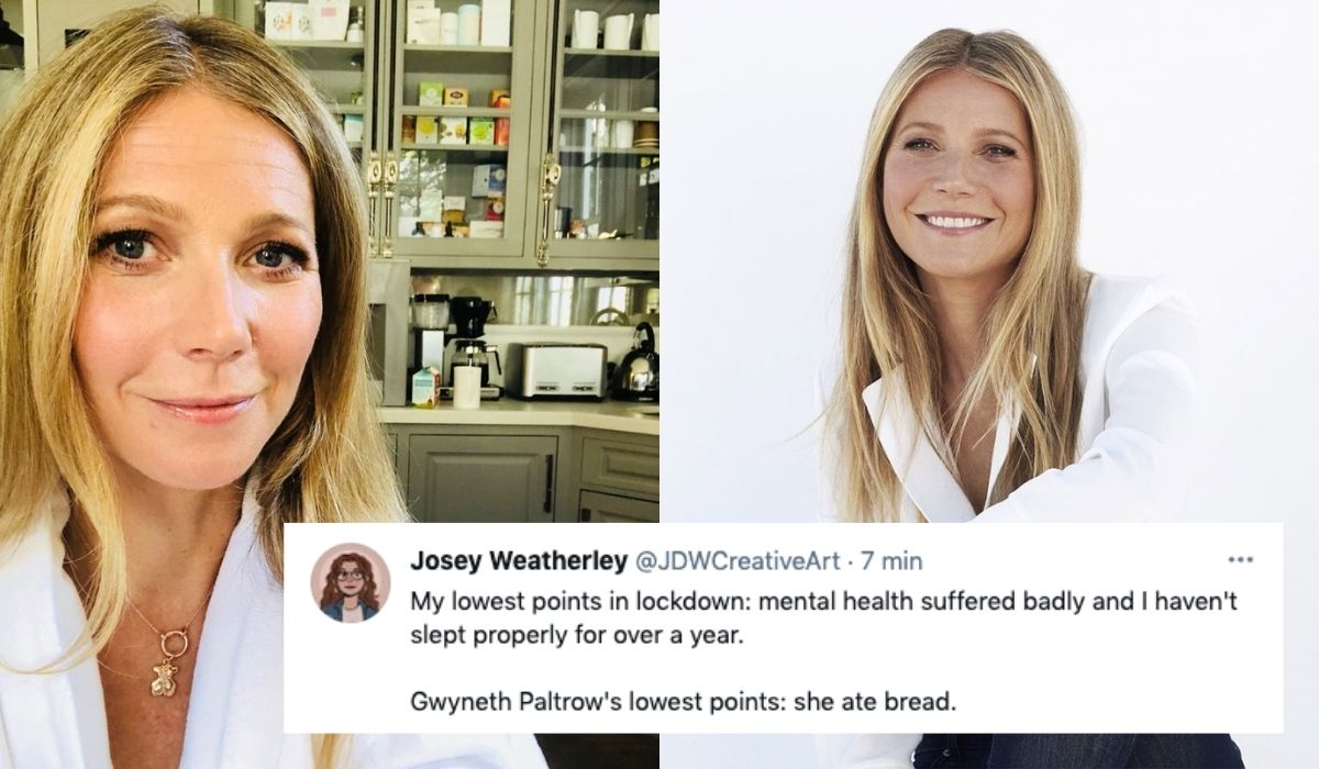 Gwyneth Paltrow wyznaje, że też miała ciężko w czasie lockdownu. Zjadła nawet chleb i makaron
