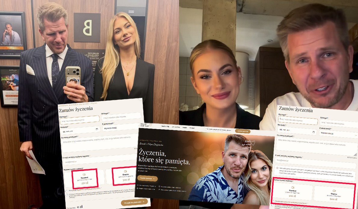 Państwo Chajzerowie ledwo wystartowali z biznesem życzeniowym, a już drugi raz podnieśli ceny