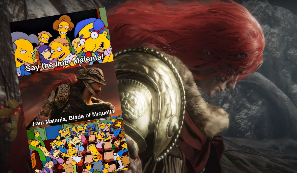 Malenia, boss w Elden Ring, stała się osobnym memem przez absurdalny poziom trudności