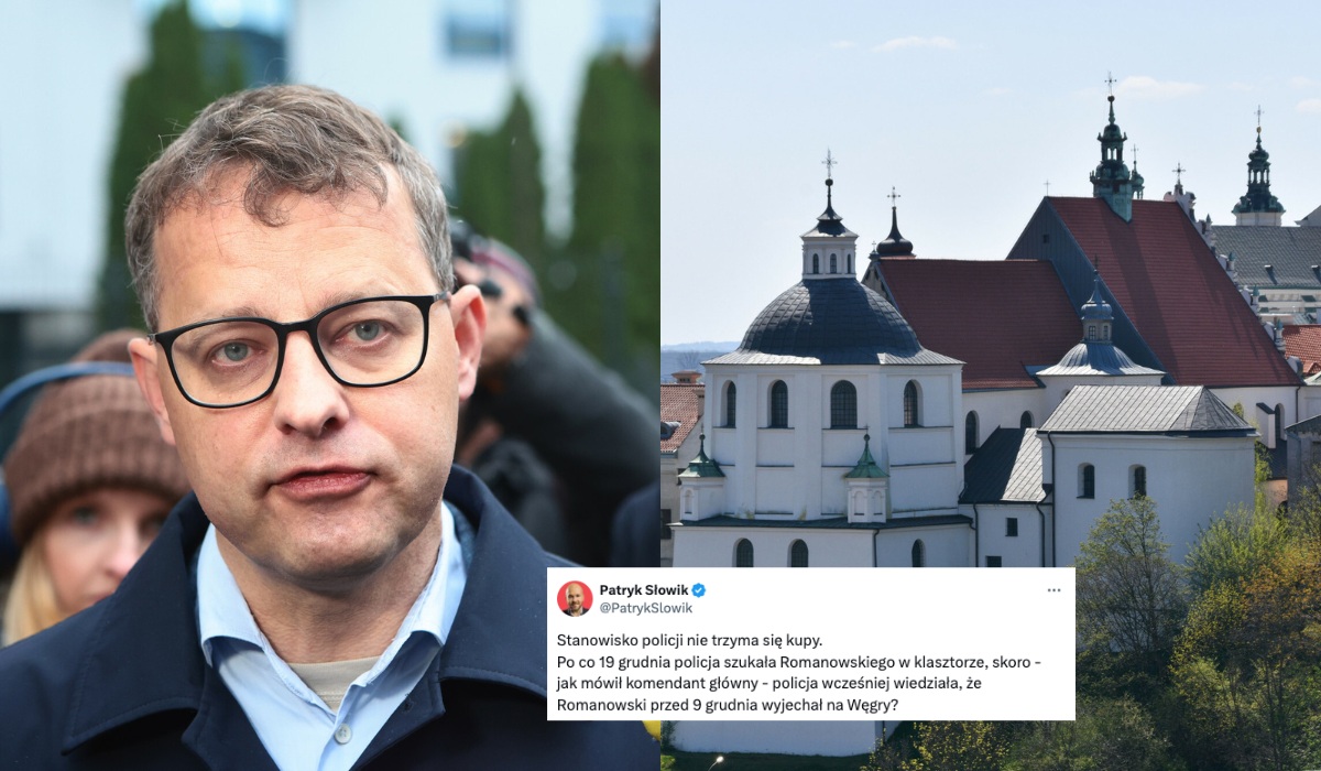 Policja niemrawo tłumaczy się z nalotu na klasztor w poszukiwaniu Marcina Romanowskiego, zakonnicy oburzeni 