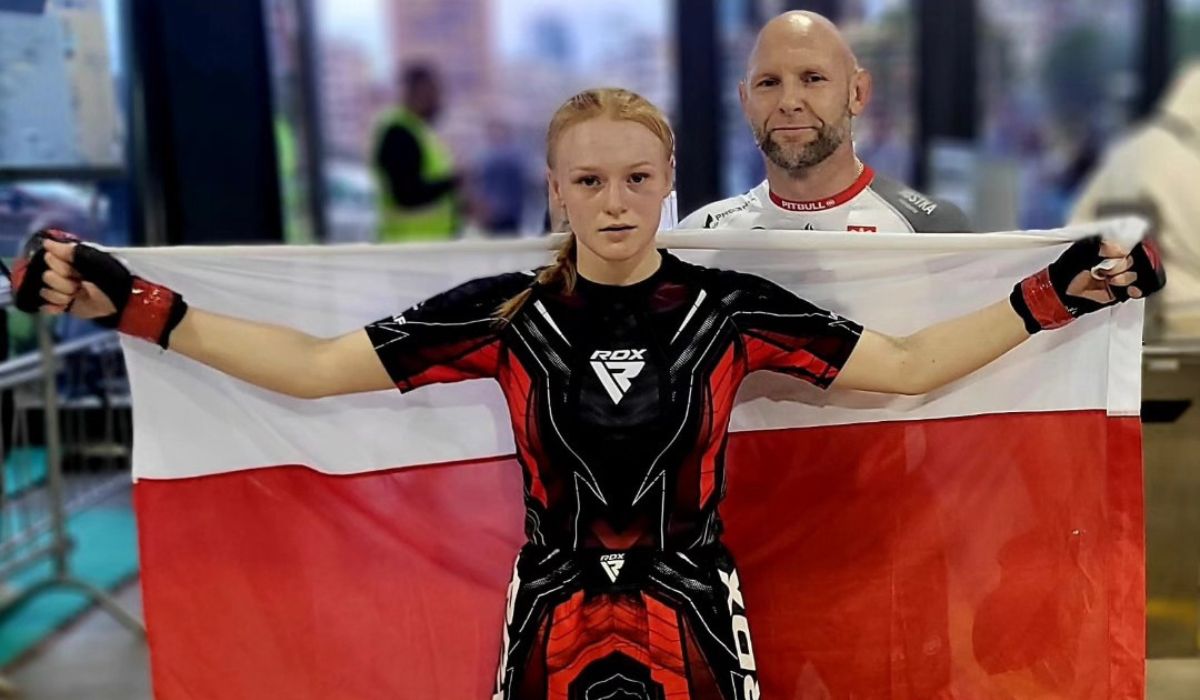 Trenowana przez tatę Daria Brzozowska została wicemistrzynią świata MMA