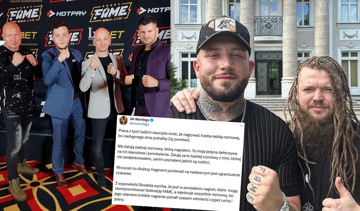 Wardęga nagrał z ukrycia wyznanie kolegi, że w świecie patoMMA wszyscy wszystkich nagrywają z ukrycia