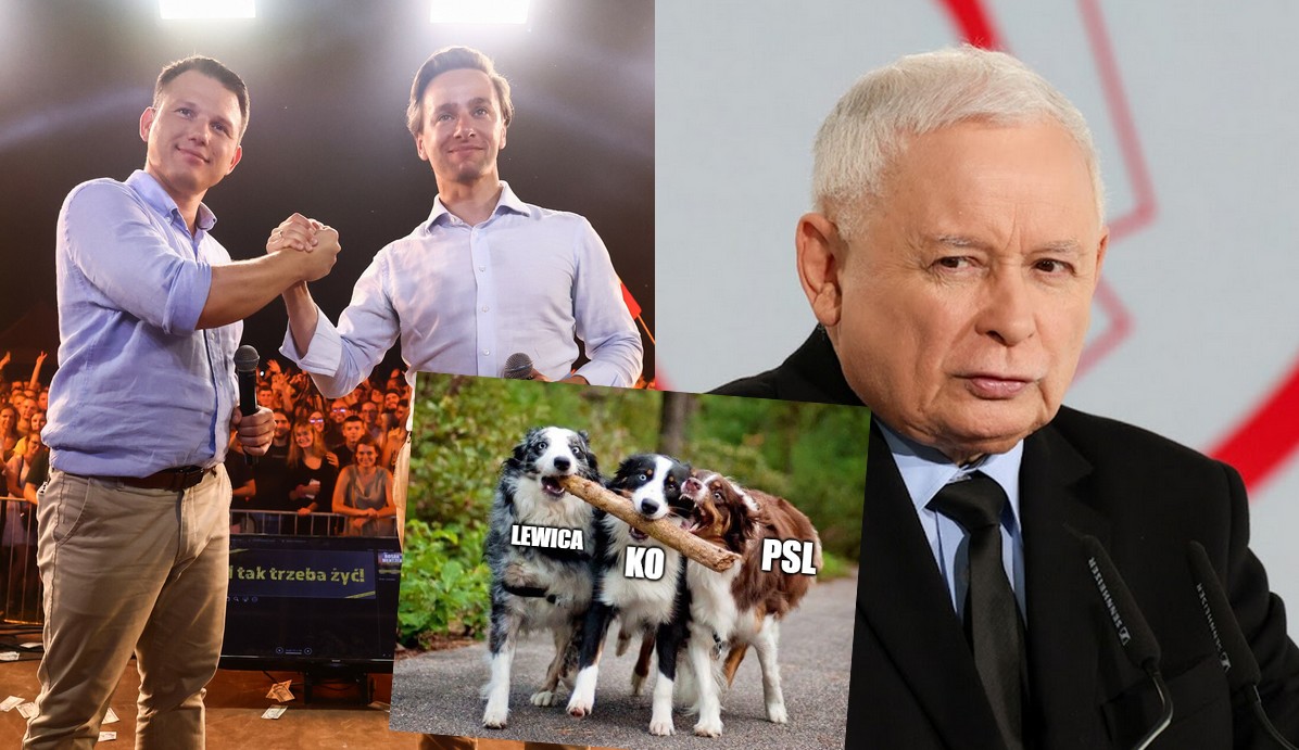 Sondaż: poparcie dla PiS spada do 22,5%, Konfederacja umacnia się jako trzecia siła