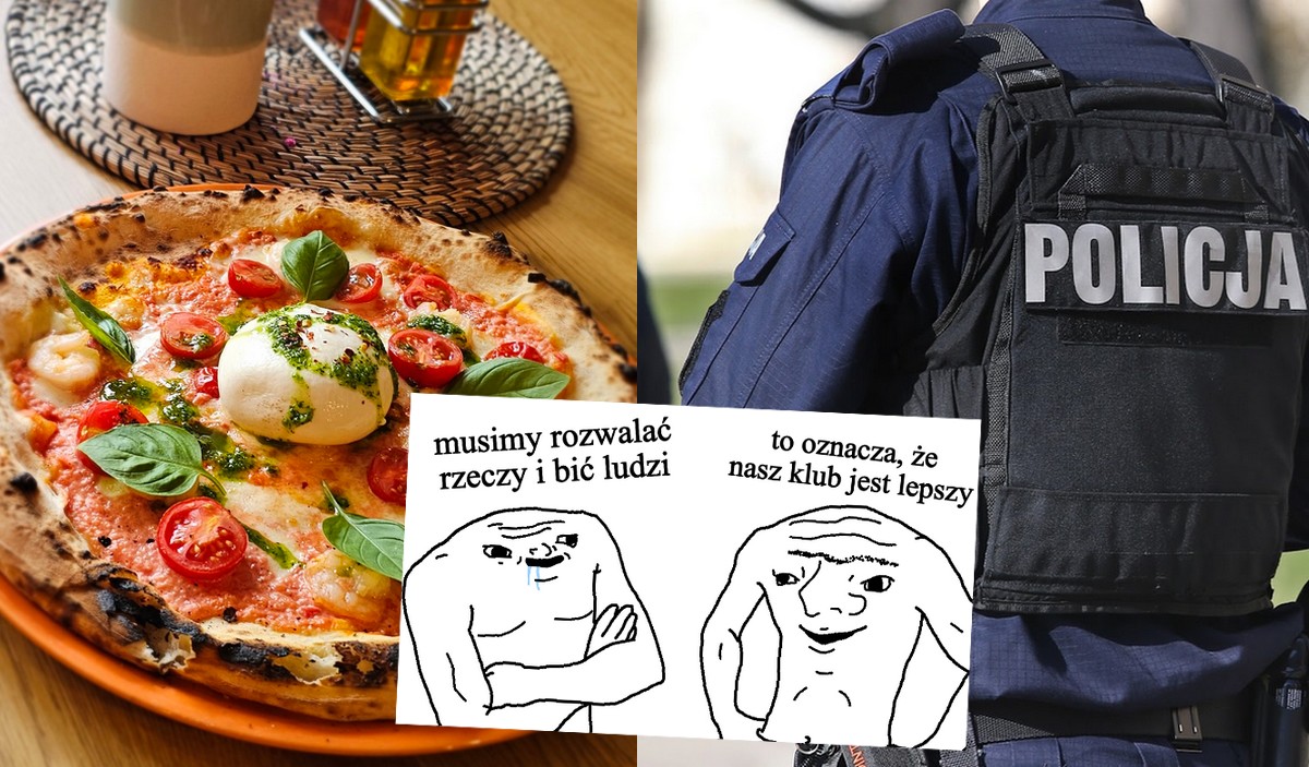 Zabrze: pizzeria stała się ofiarą lokalnych kiboli, bo jedli w niej kibice z Węgier
