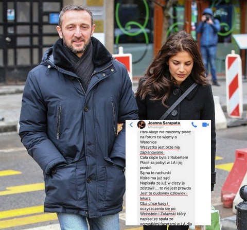 Rosati pokazuje przykre wiadomości na swój temat. "Rozsyła je po dziennikarzach i ludziach z branży"