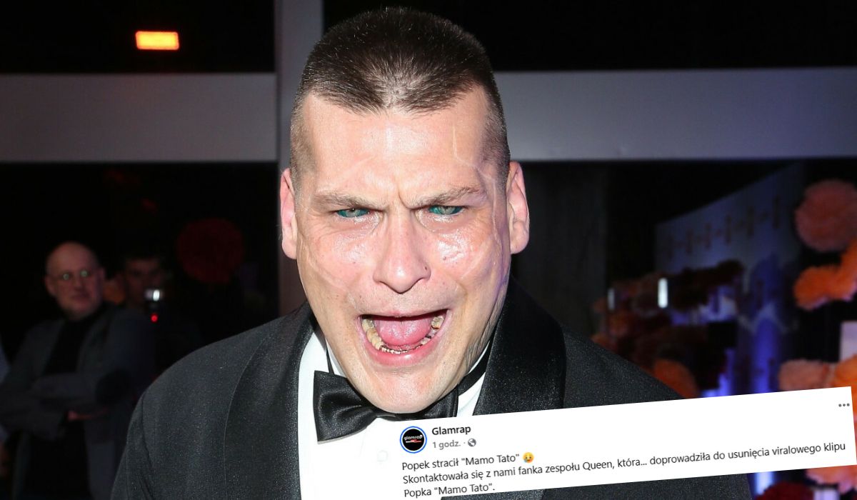 Utwór polskiego artysty Popka "Mamo Tato" został usunięty z YouTube po zgłoszeniu fanki zespołu Queen