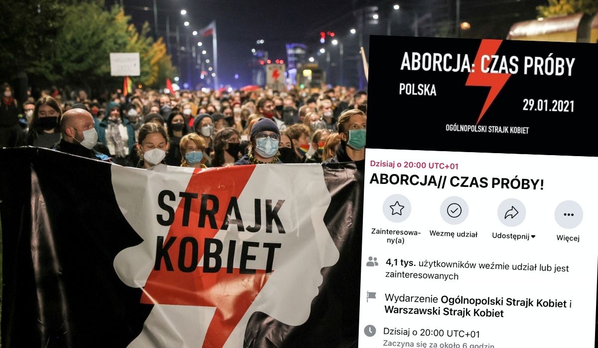 Strajk Kobiet szykuje "Czas Próby", demonstracje w 35 miastach i miasteczkach