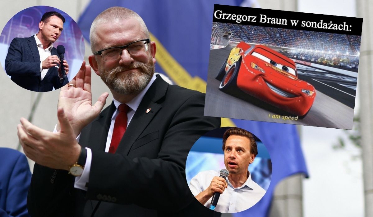 Sondaż: Konfederacja Brauna dogania Konfederację Mentzena i Bosaka, Rozwój Plus dogania Lewicę