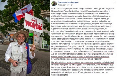Założyciel Amnesty International o Pawłowicz: "Jej pogarda nie jest w stanie mnie obrazić”