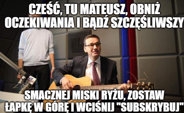 Premier Morawiecki też będzie robił podsumowanka i rusza z podcastem
