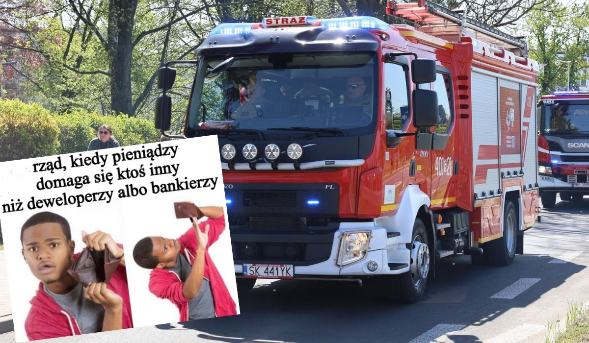 Rządowi brakuje na strażaków: płace wzrosną o 3%, potem możliwe mrożenie
