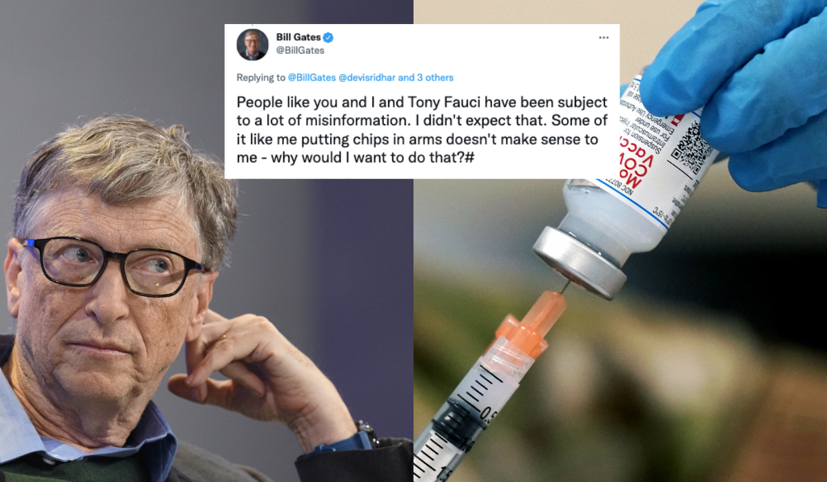 Bill Gates odniósł się do teorii spiskowej o chipach: "Czemu miałbym chcieć to robić?"