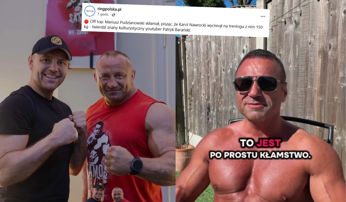 Karol Nawrocki krytykowany za udawanie, że wyciska na klatę więcej niż potrafi