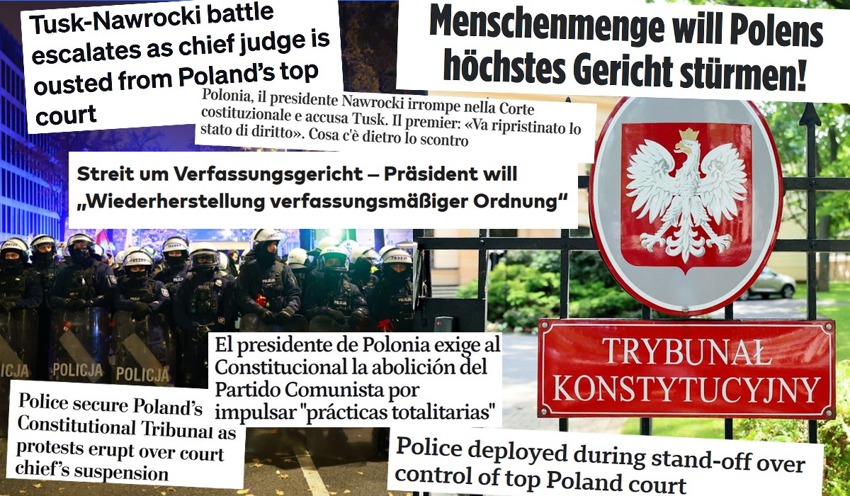 Świat próbuje zrozumieć co się właściwie dzieje w Polsce, powtarzają się słowa o kryzysie i chaosie