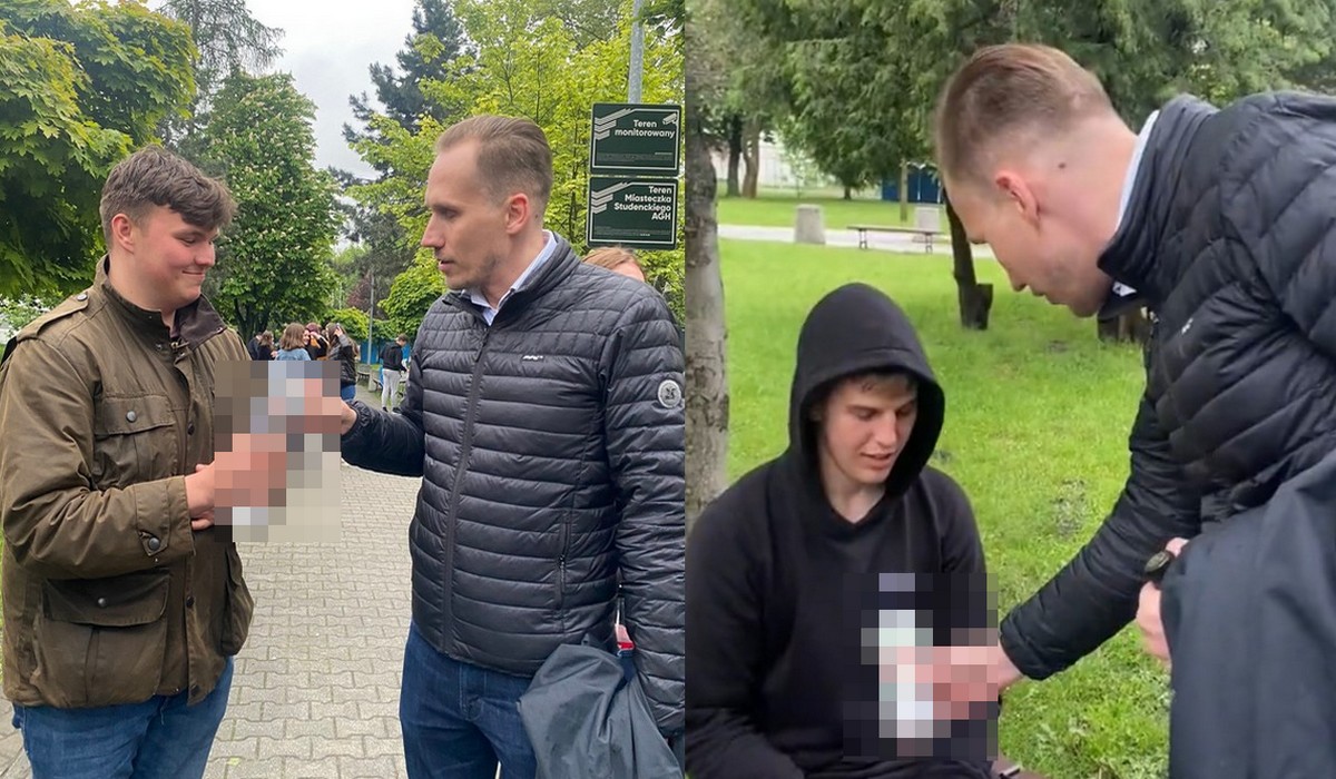 Poseł Konfederacji, Berkowicz, wyłudził wejście na juwenalia i rozdawał studentom piwo