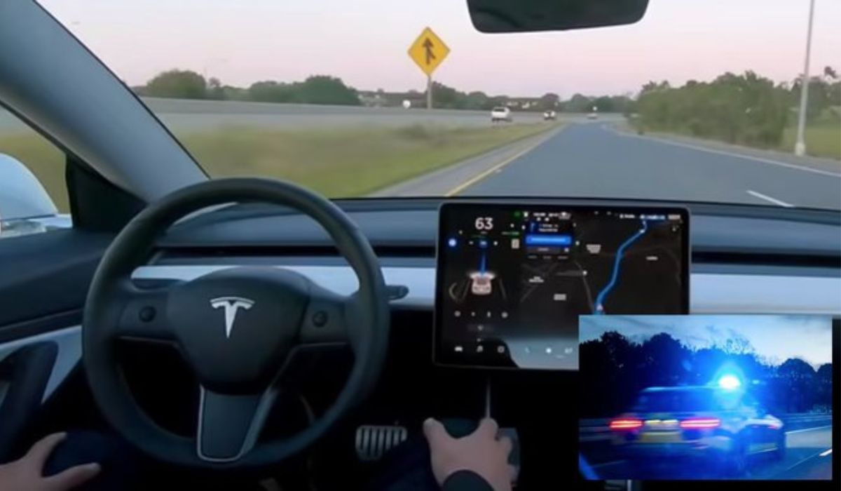Niemcy: kierowca Tesli zasnął za kierownicą, przespał pościg, który urządziła za nim policja