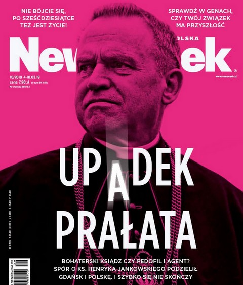 Ksiądz Jankowski na okładce Newsweeka: pe*ofil i agent?