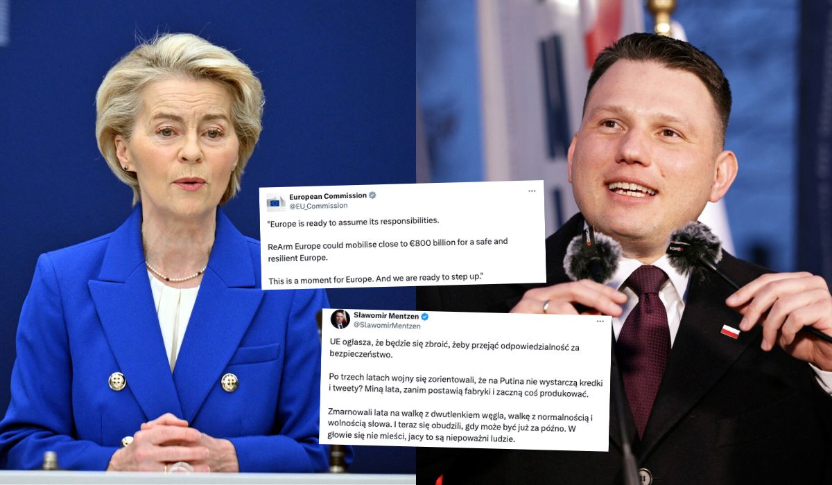 Mentzen krytycznie o planie dozbrajania Unii Europejskiej, pisze o zmarnowanym czasie