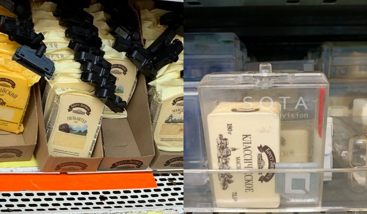 Rosja: drastyczny wzrost cen żywności, sery muszą być zabezpieczane przed kradzieżą