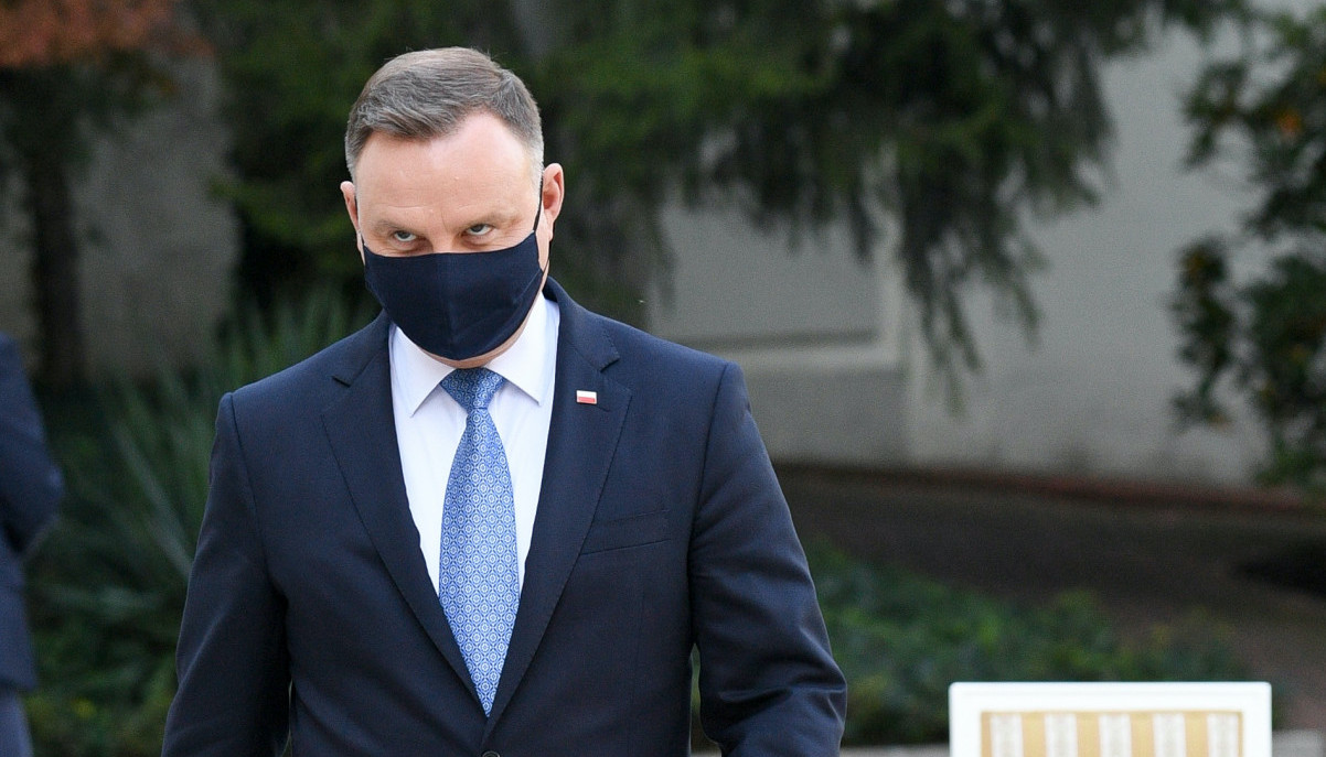 Prezydent Andrzej Duda zakażony koronawirusem