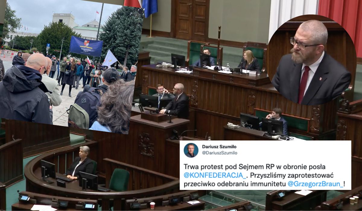 Gosiewska posłała Brauna do Moskwy a Braun Gosiewską do obory, kłótnia o immunitet i "ukrainizację Polski"