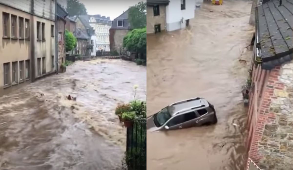 Wojskowy alarm kryzysowy w Niemczech, "klęska powodziowa o historycznych rozmiarach"