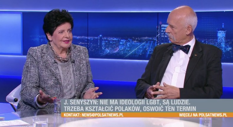 Korwin-Mikke: LGBT to zagrożenie większe niż zmiany klimatyczne