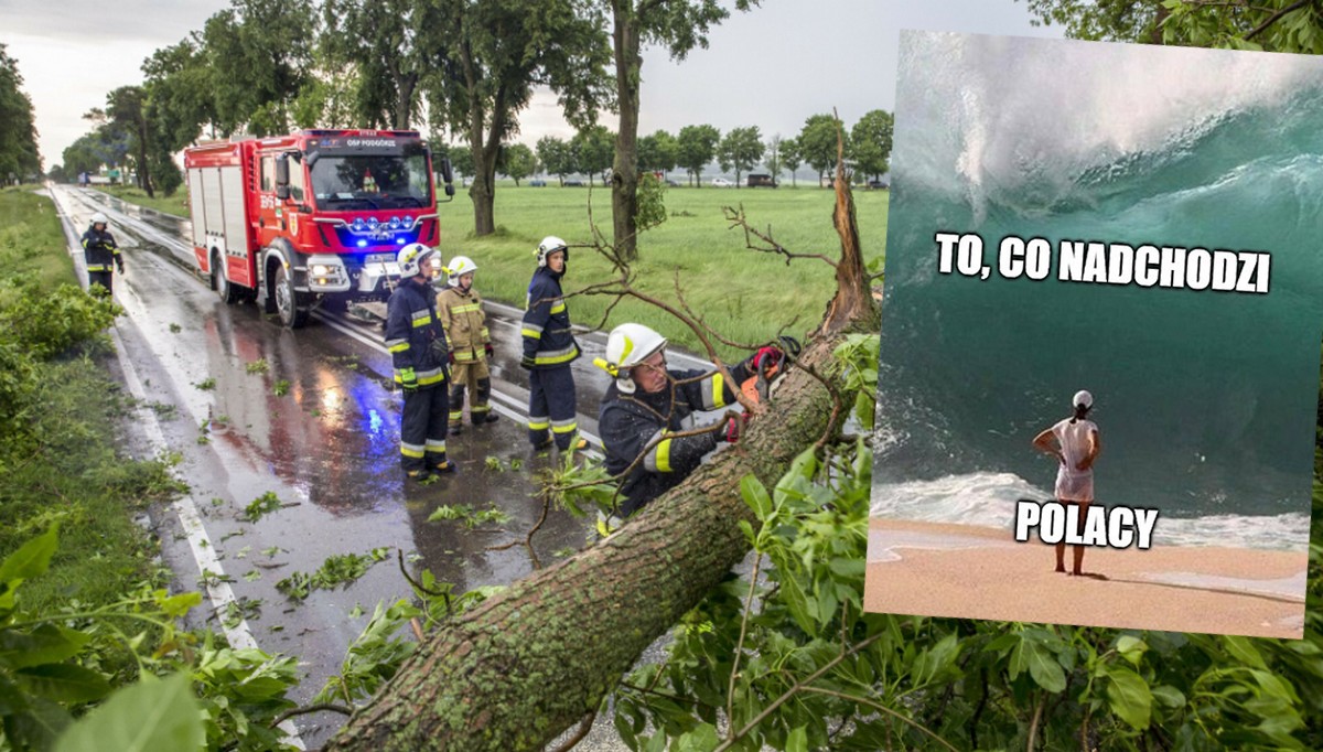 Badanie: do lęków Polaków dołączył lęk przed skutkami ekstremalnych zjawisk pogodowych