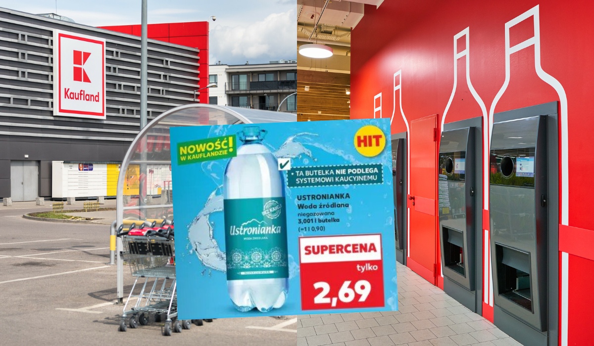 Kaufland wycofuje Ustroniankę o pojemności 3,001 litra i przyznaje, że głupio wyszło