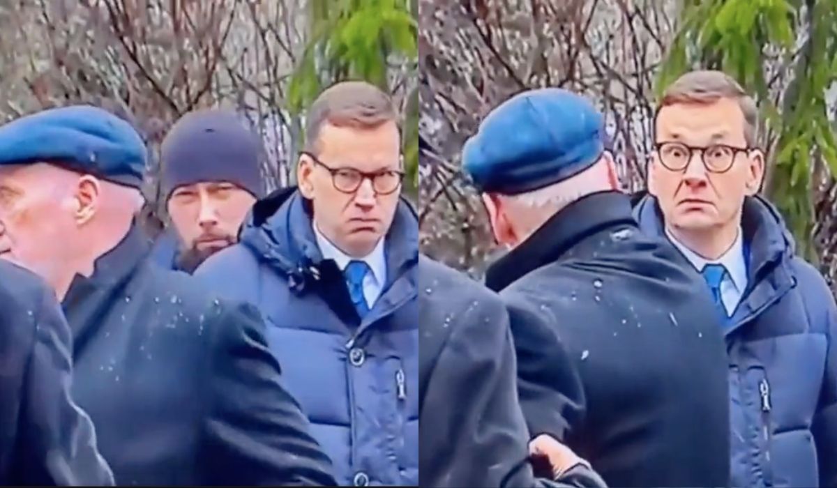 Wiadomości o dziwo wspomniały coś o "niespełnionych obietnicach Polskiego Ładu" i pokazały smerfną twarz premiera