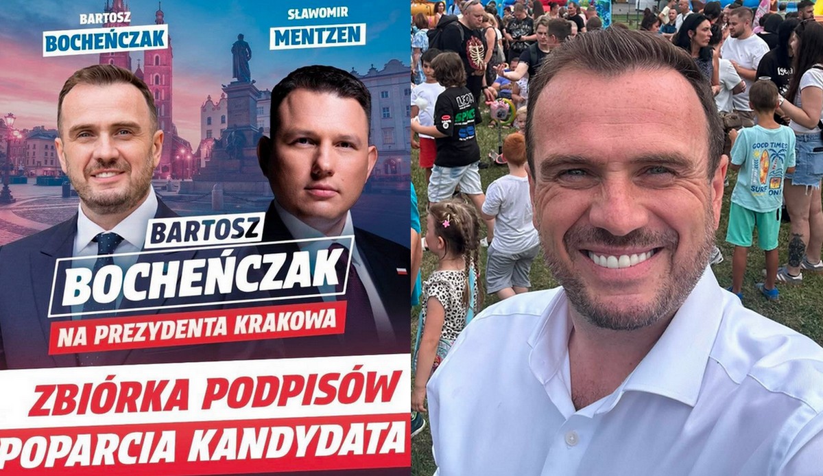 Kandydat Konfederacji nie zebrał 3 tysięcy podpisów i wyleciał z wyścigu na nowego prezydenta Krakowa