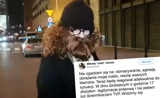 Mikołaj "Jaok" Janusz odchodzi z TVP: już nie jestem dziennikarzem