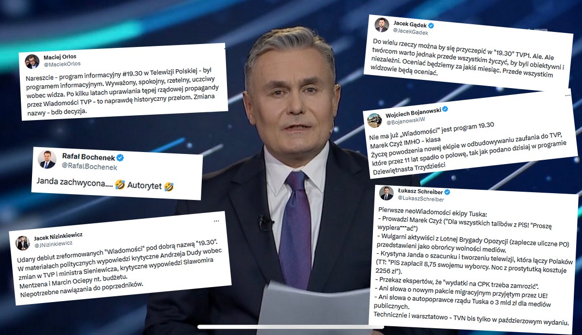 Wiadomości zastąpił program 19:30, obiecano, że "nie będzie chamstwa, szczucia, wykluczania"