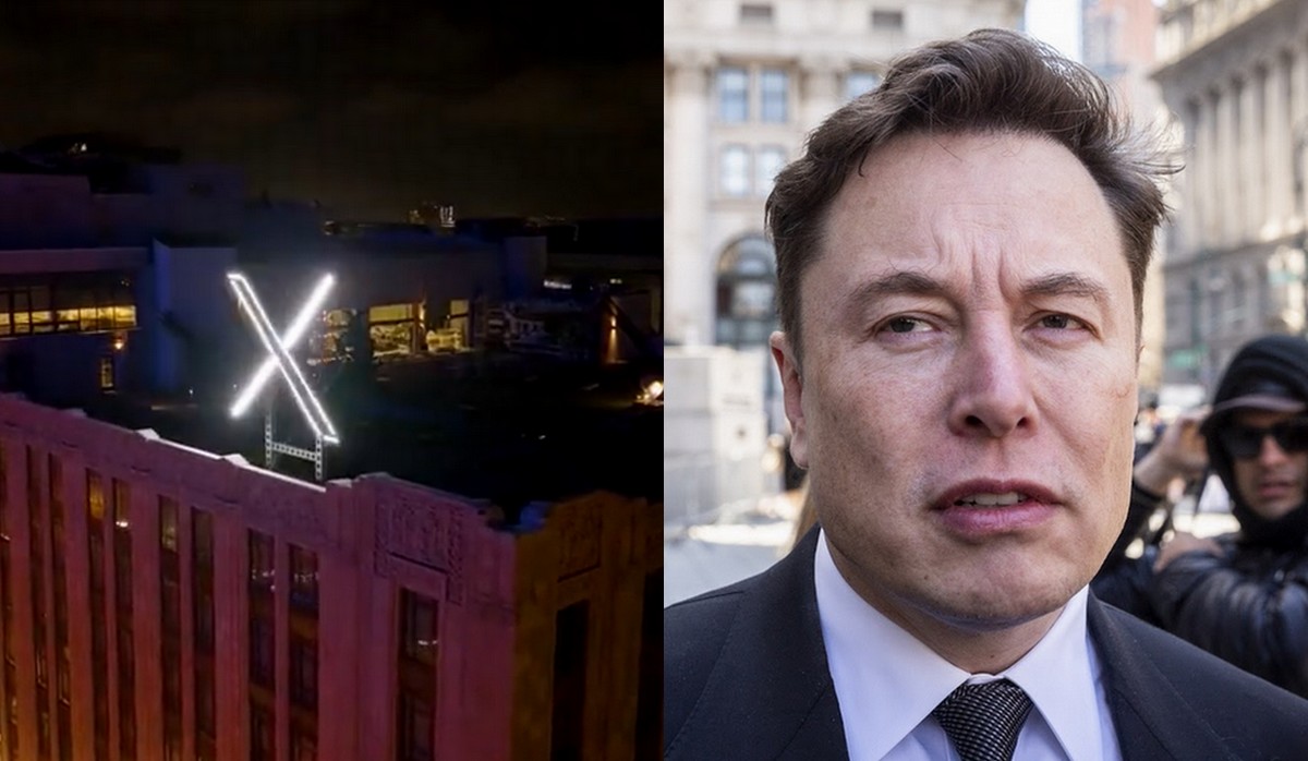 Wielki neon X zniknął z budynku Twittera, bo walił mieszkańcom po oczach