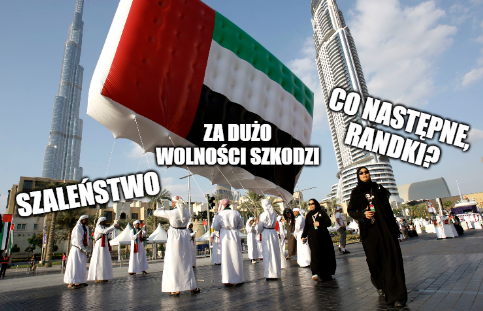 Zjednoczone Emiraty Arabskie wrzuciły trochę na luz i zmieniły prawa dotyczące obyczajów