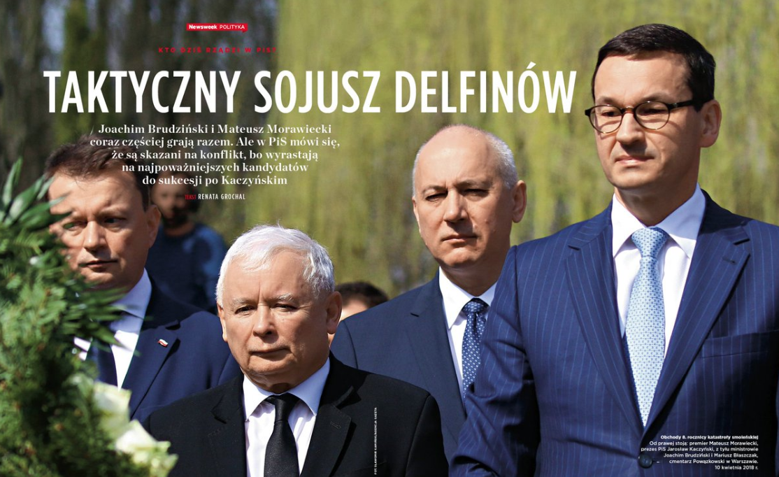 Newsweek: Brudziński i Morawiecki razem osłabiają wpływy Ziobry