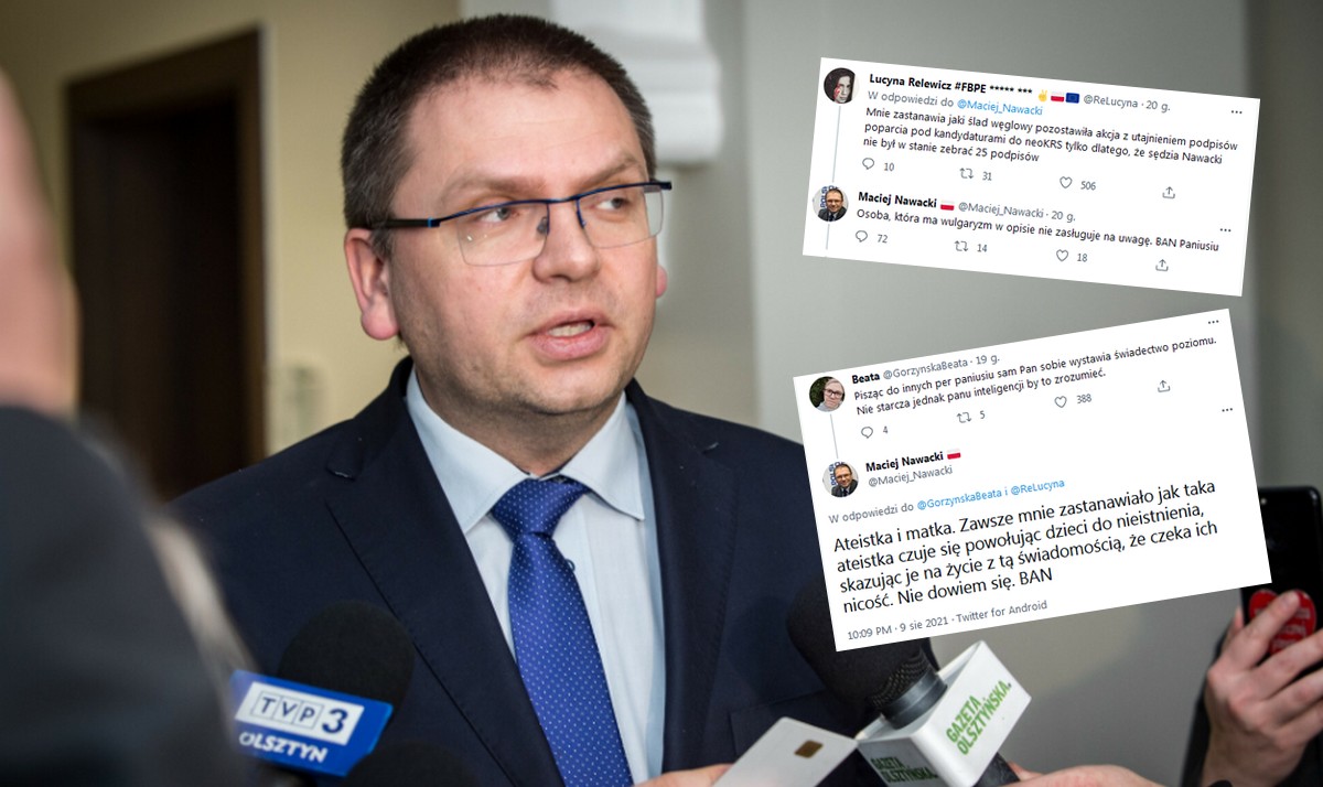 Sędzia Nawacki znany z bycia usłużnym wobec władzy dostał piany w social mediach