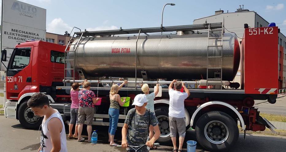 Zawiercie: zakaz korzystania z wody, wodociągi skażone bakterią E. coli